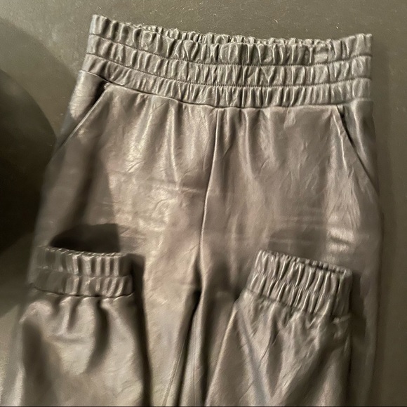 VERONICA BEARD Wasia leather jogger - Picture 9 of 14